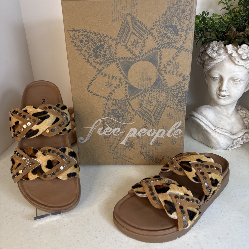 Free People Women's Leo Flat Sandal Size 7.5